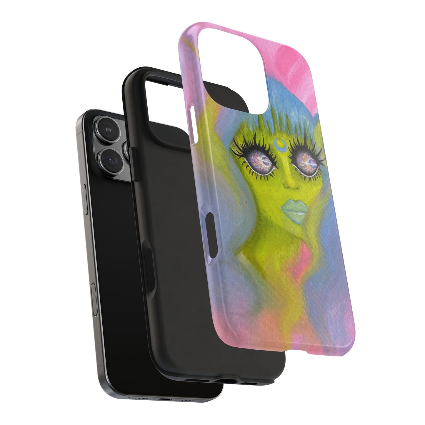 Alien Girl Tough Phone Case