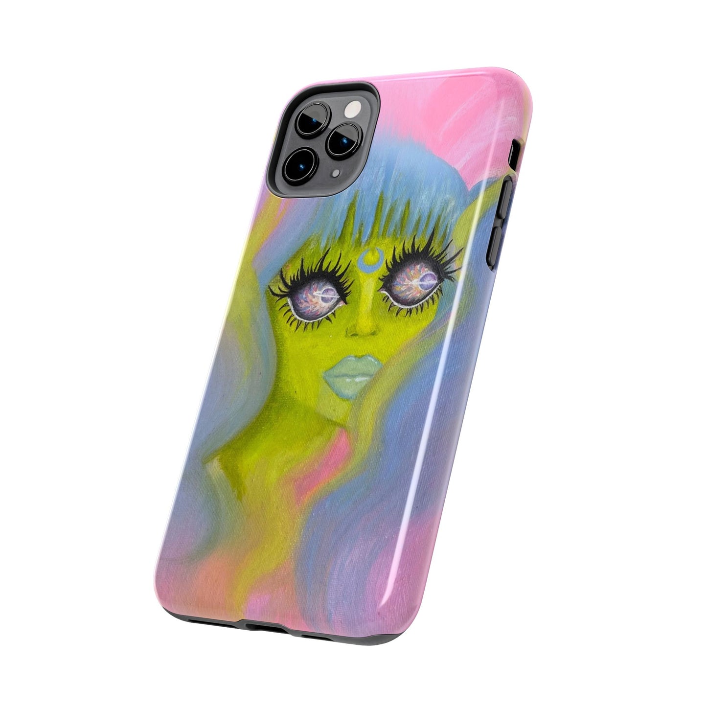 Alien Girl Tough Phone Case