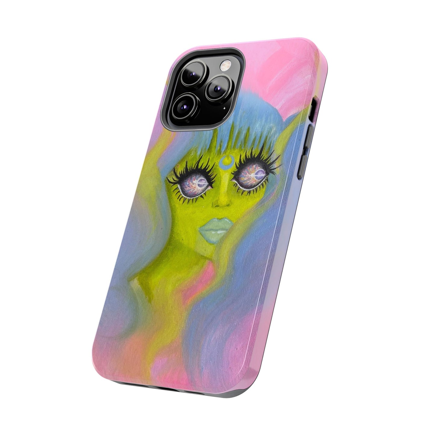Alien Girl Tough Phone Case