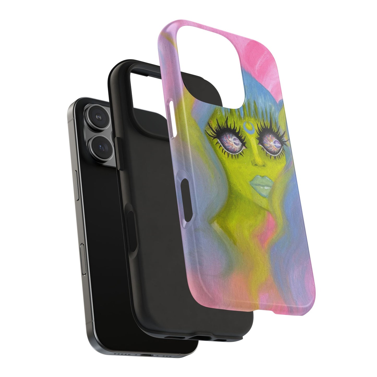 Alien Girl Tough Phone Case
