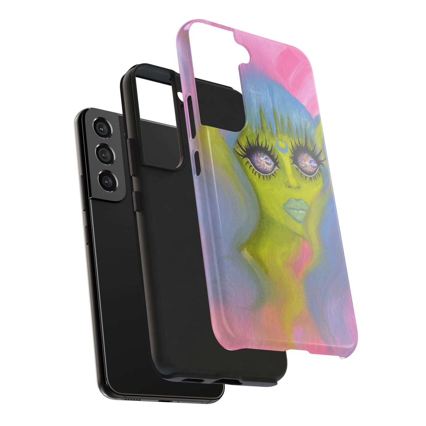 Alien Girl Tough Phone Case