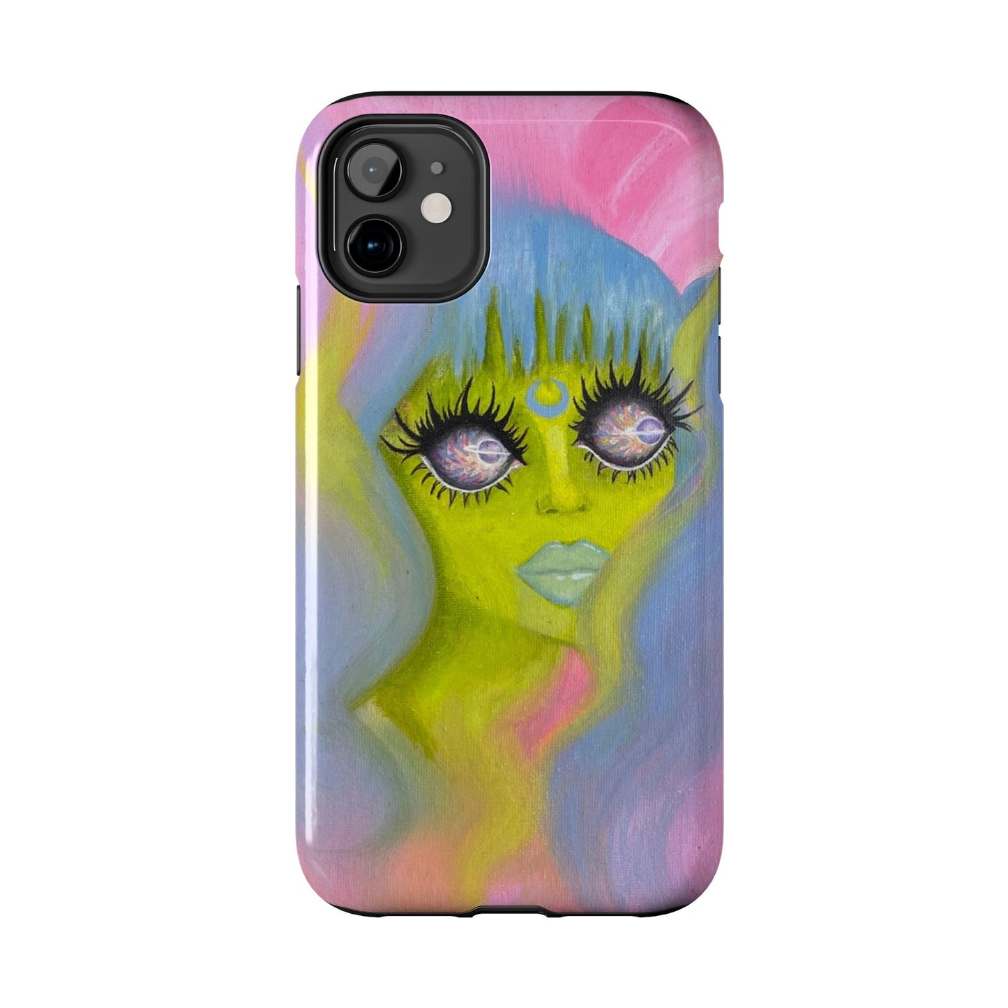 Alien Girl Tough Phone Case