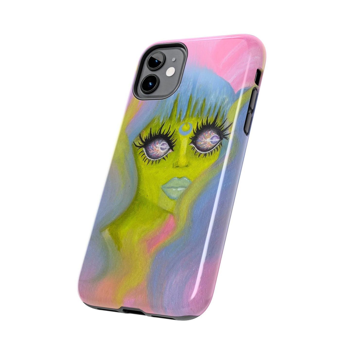 Alien Girl Tough Phone Case