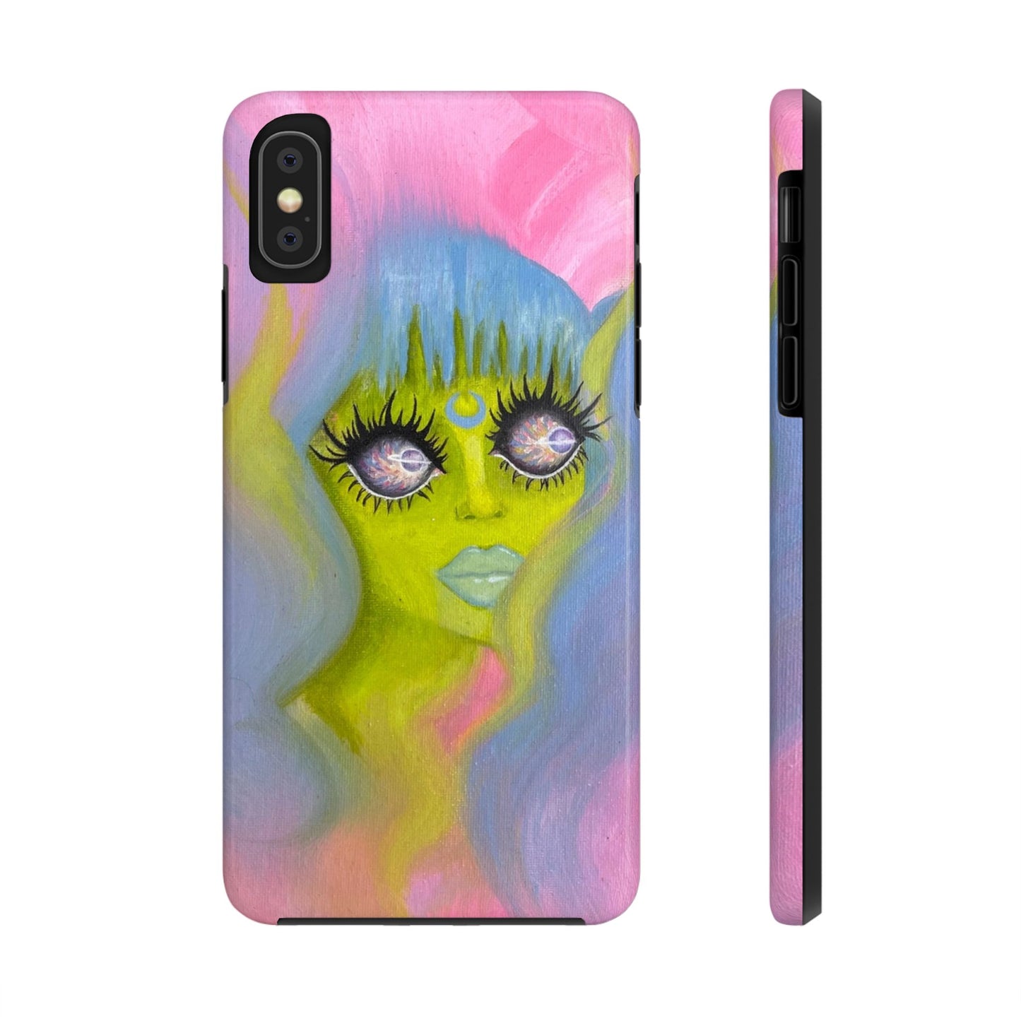 Alien Girl Tough Phone Case