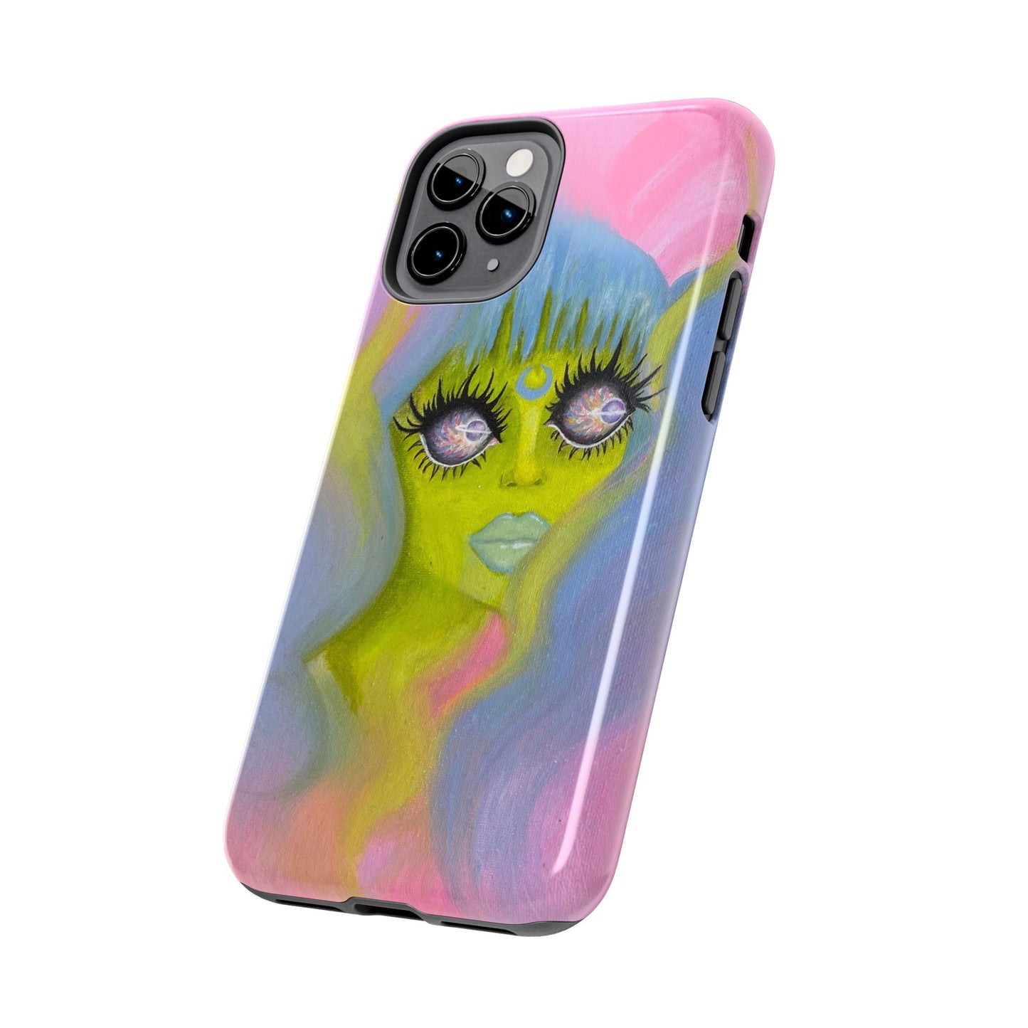 Alien Girl Tough Phone Case