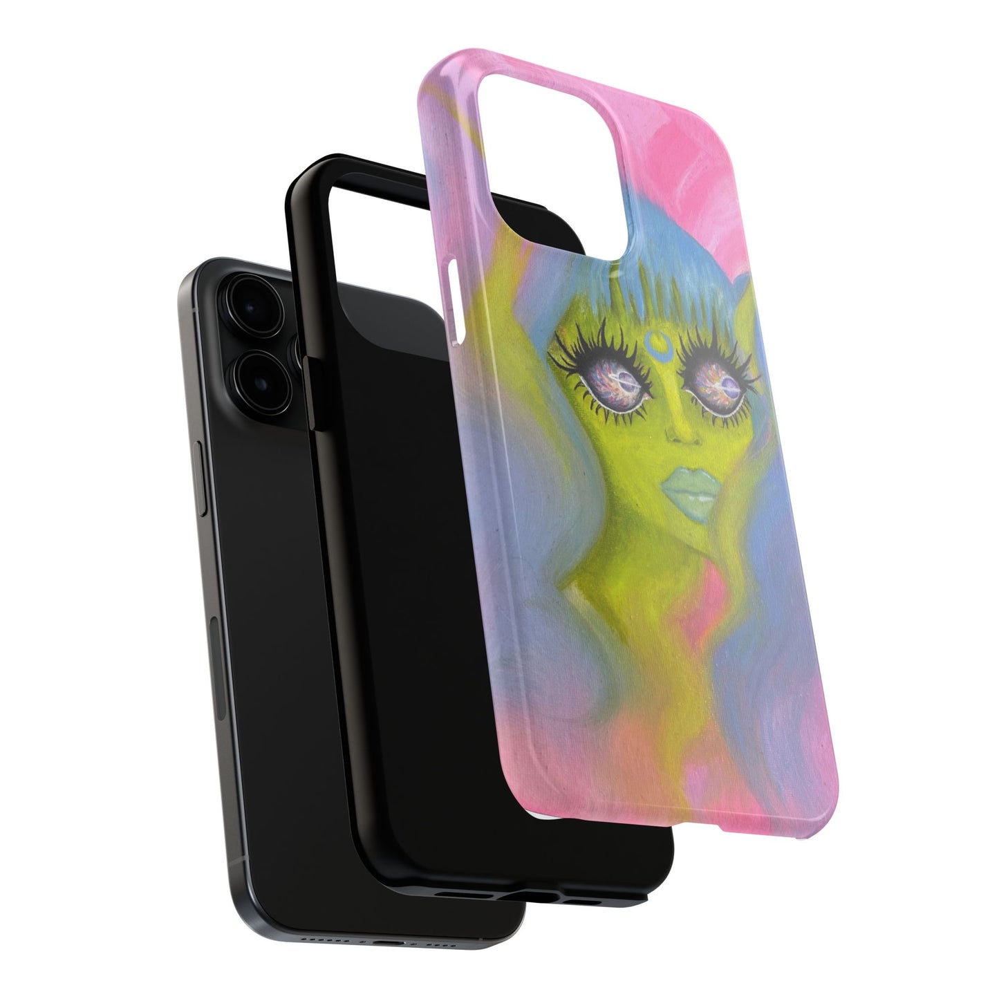 Alien Girl Tough Phone Case
