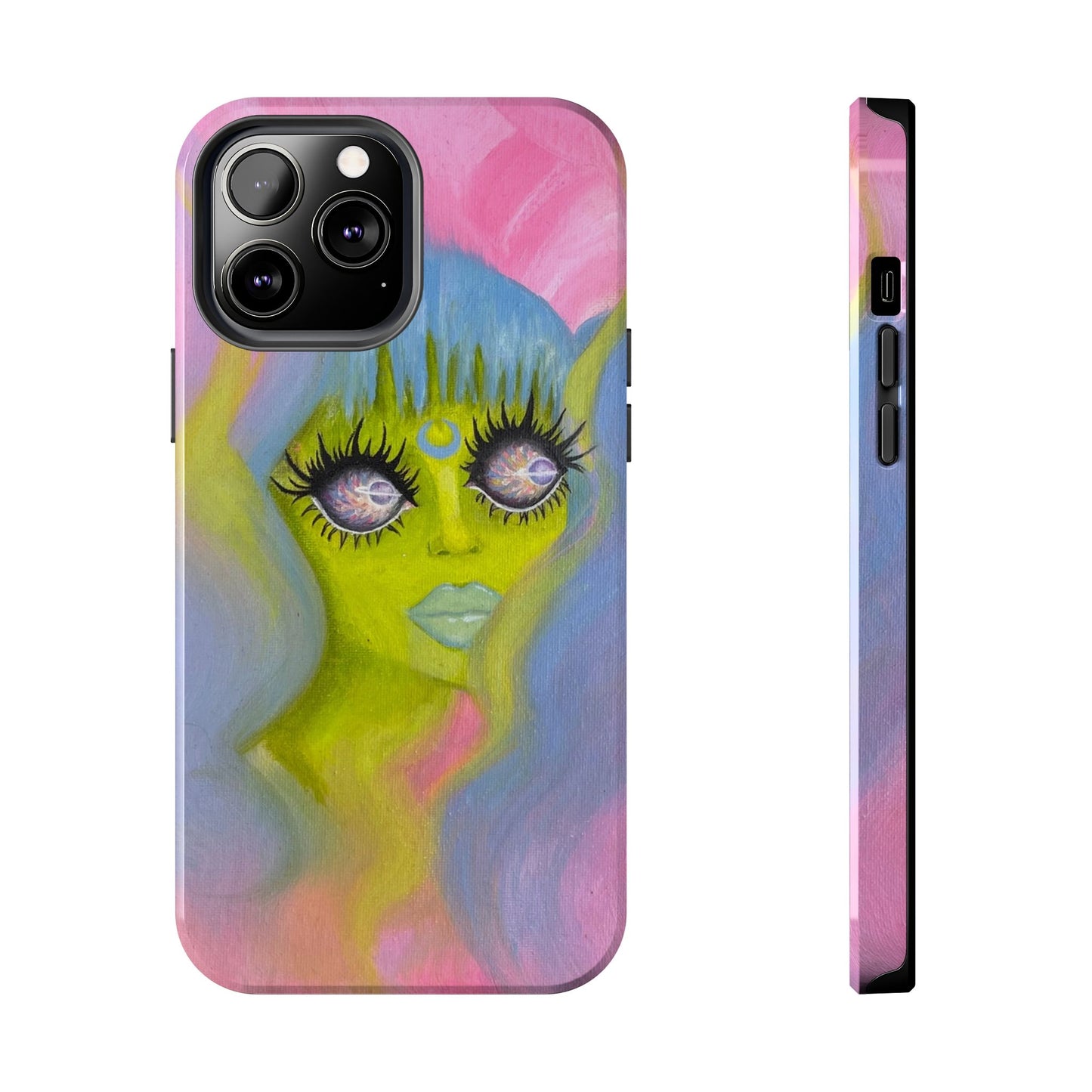 Alien Girl Tough Phone Case