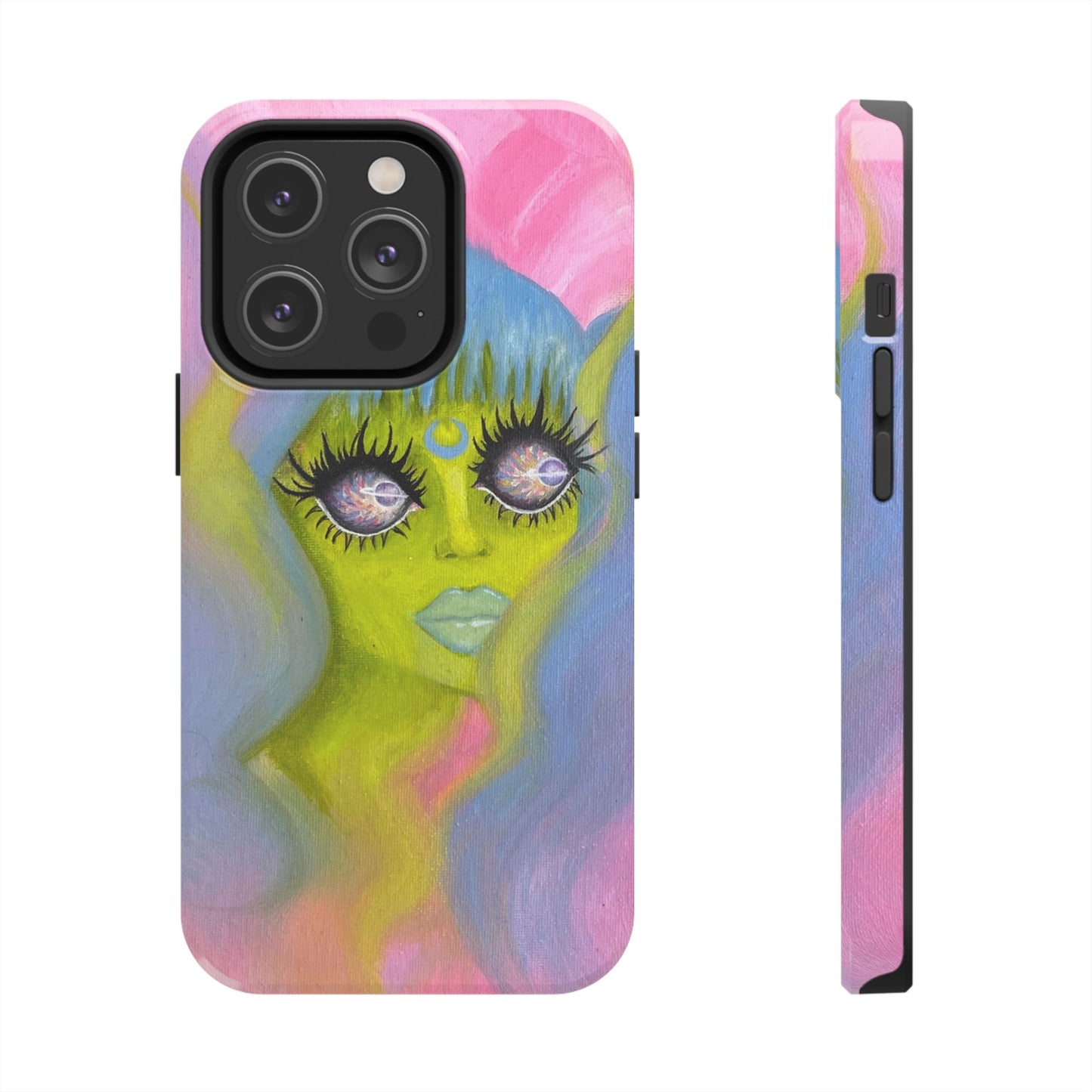 Alien Girl Tough Phone Case