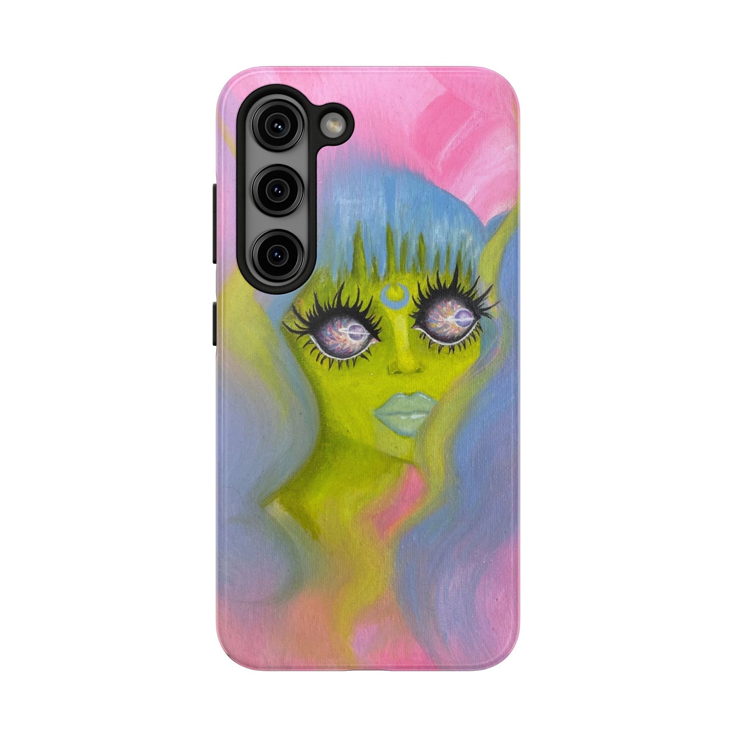 Alien Girl Tough Phone Case