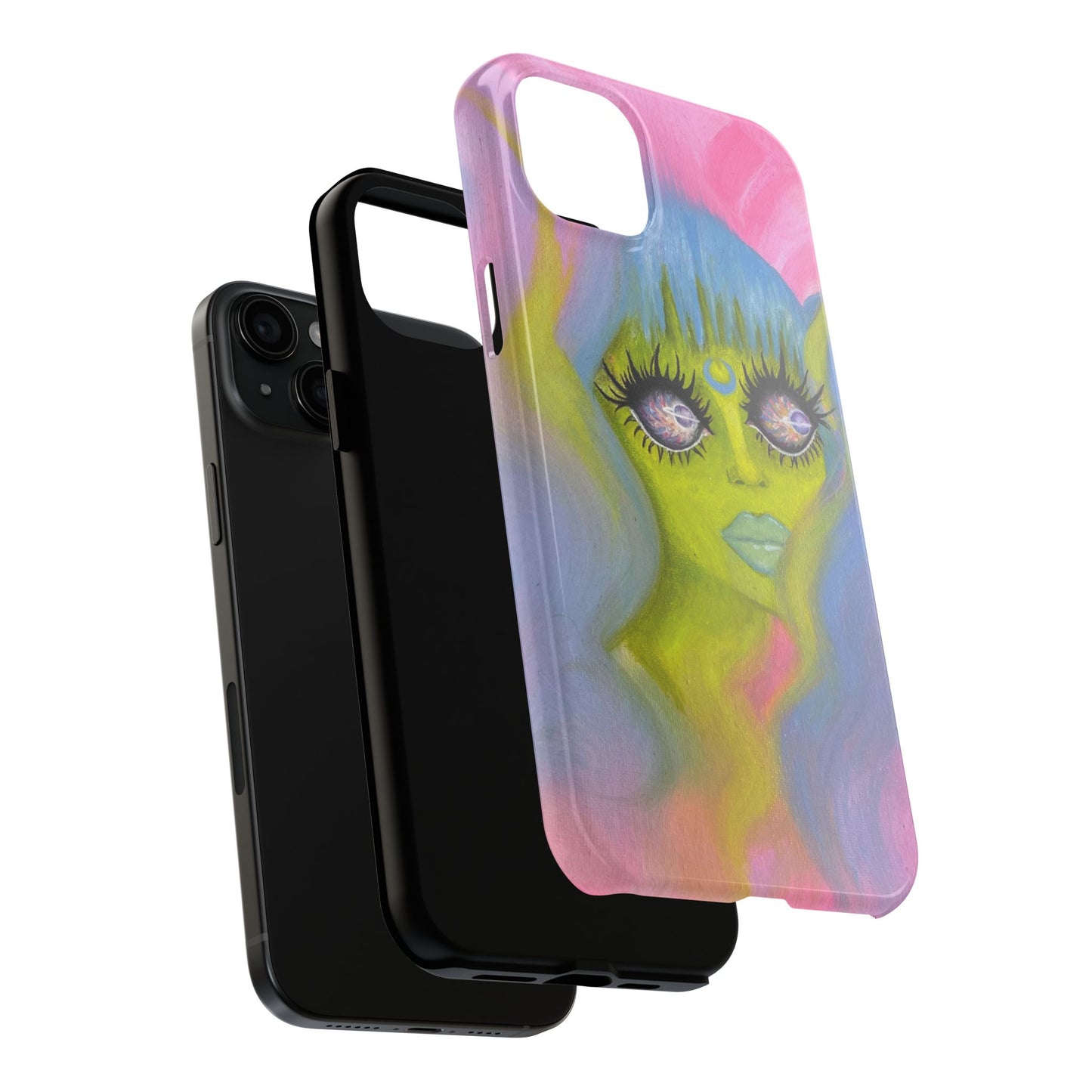 Alien Girl Tough Phone Case