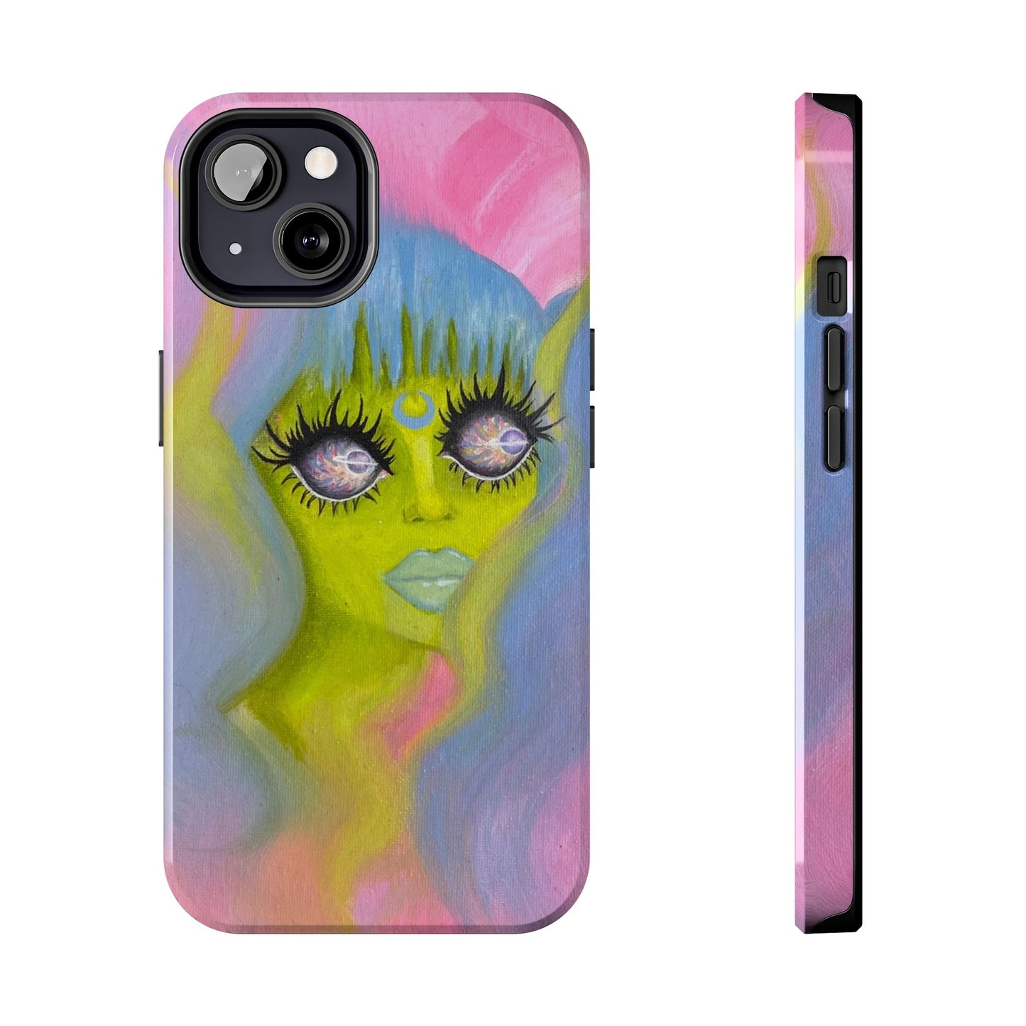 Alien Girl Tough Phone Case