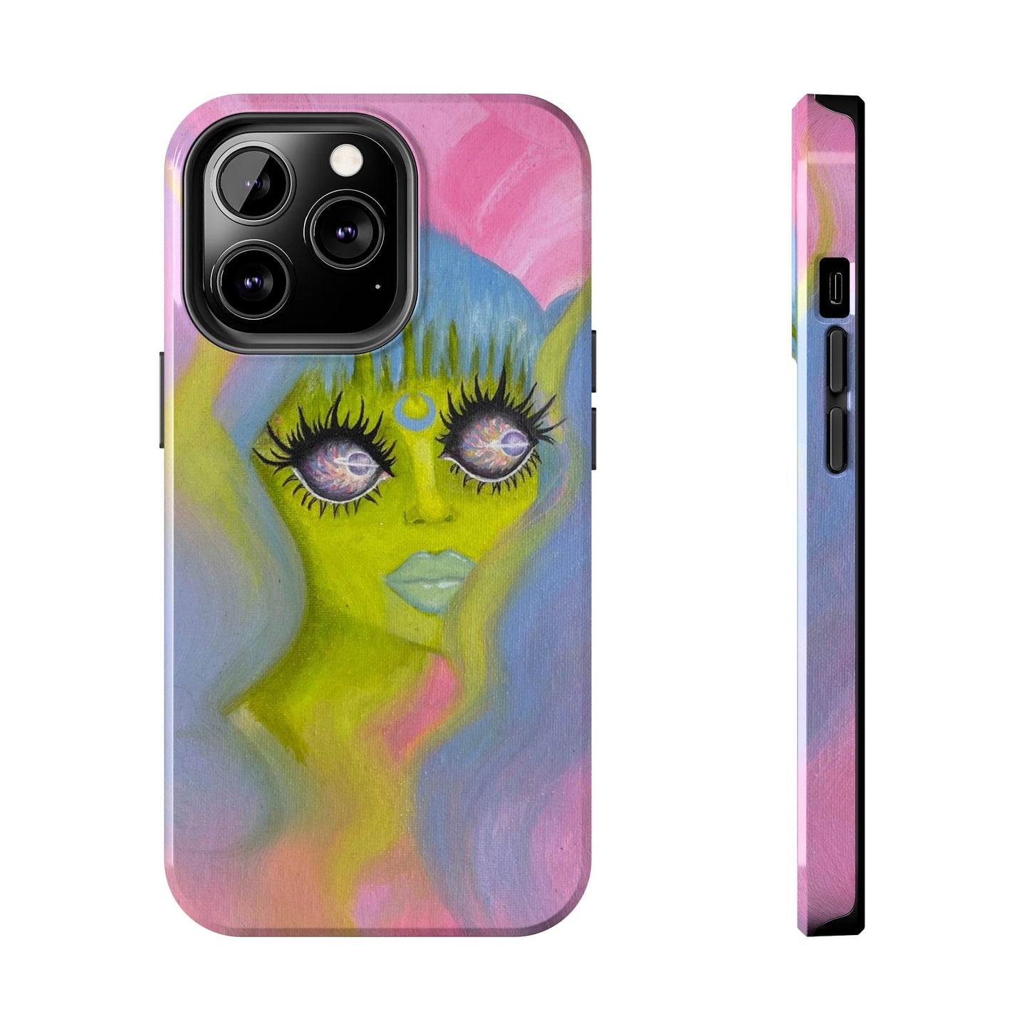 Alien Girl Tough Phone Case