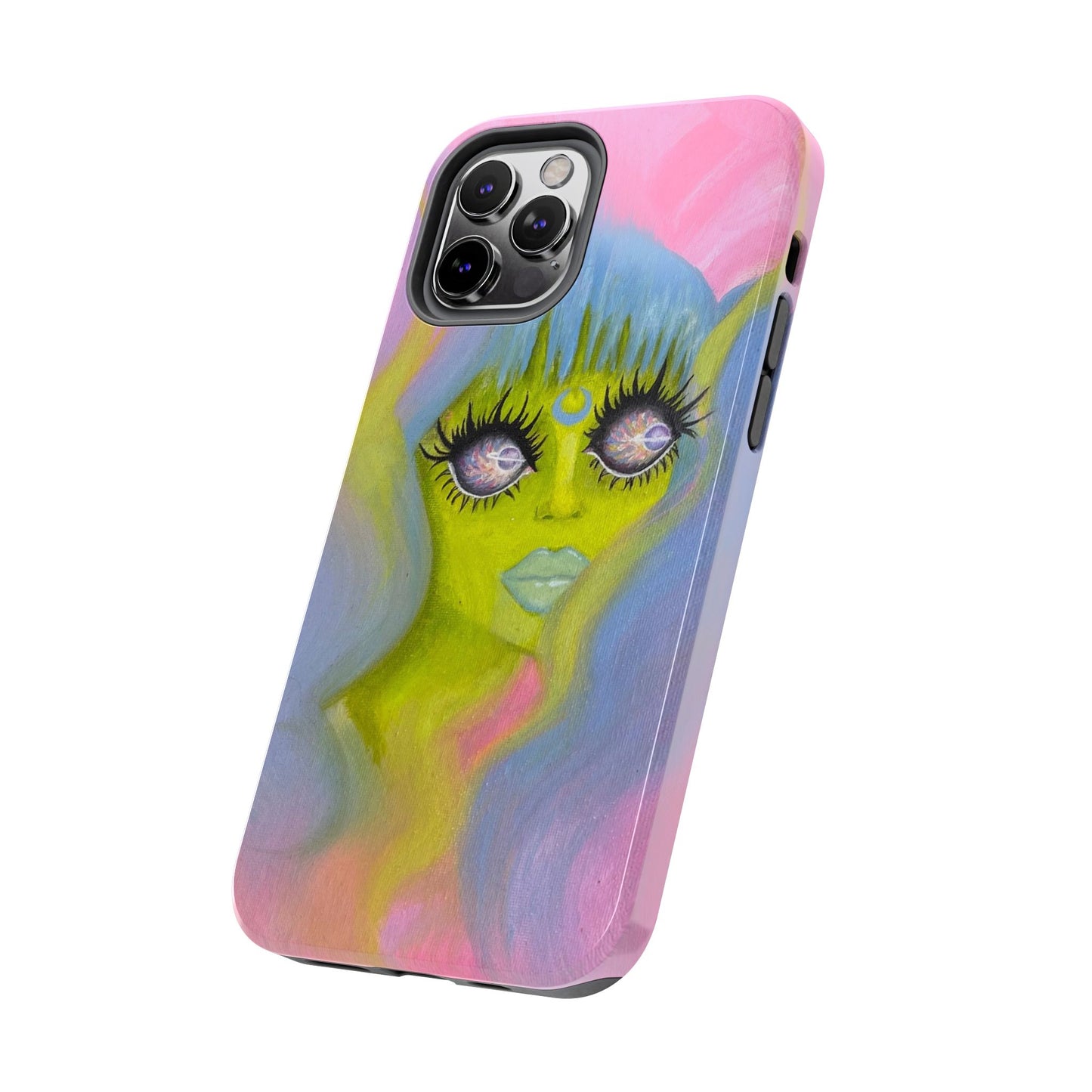 Alien Girl Tough Phone Case
