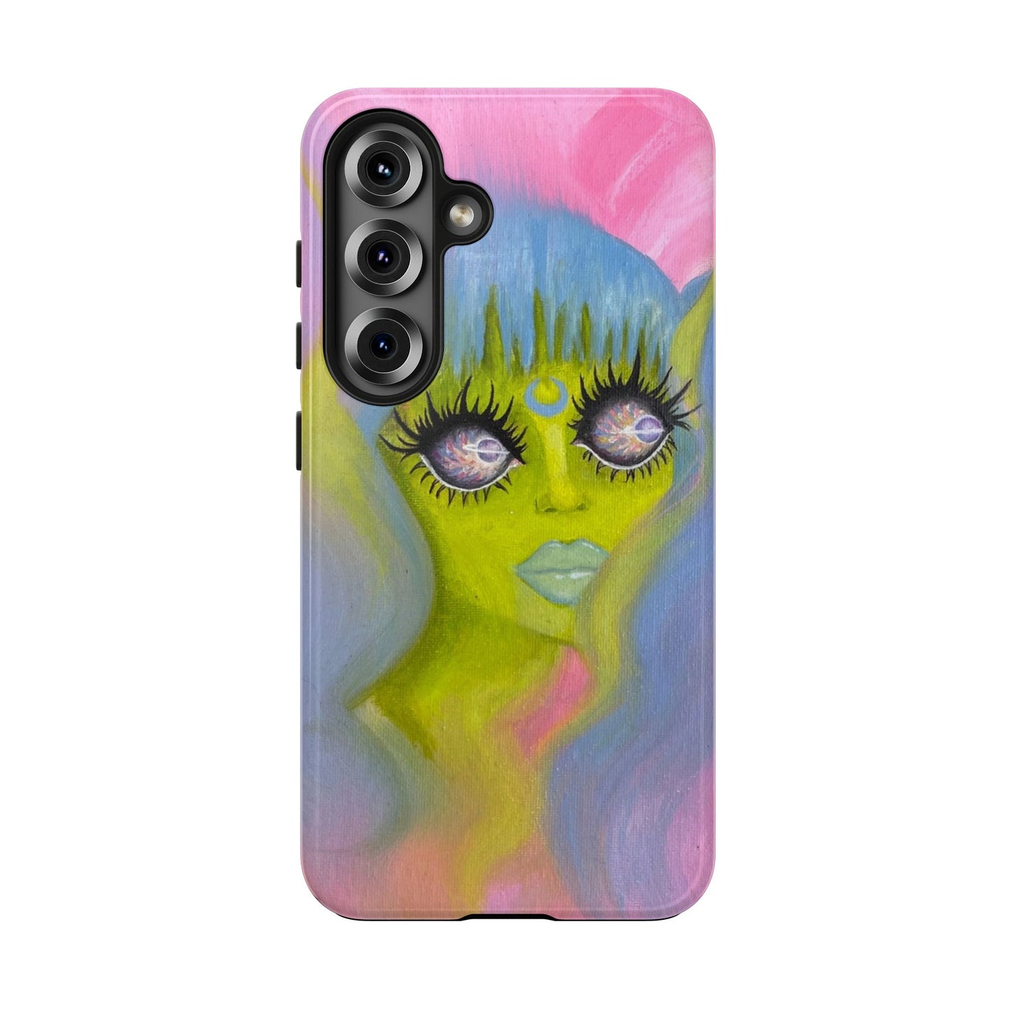 Alien Girl Tough Phone Case