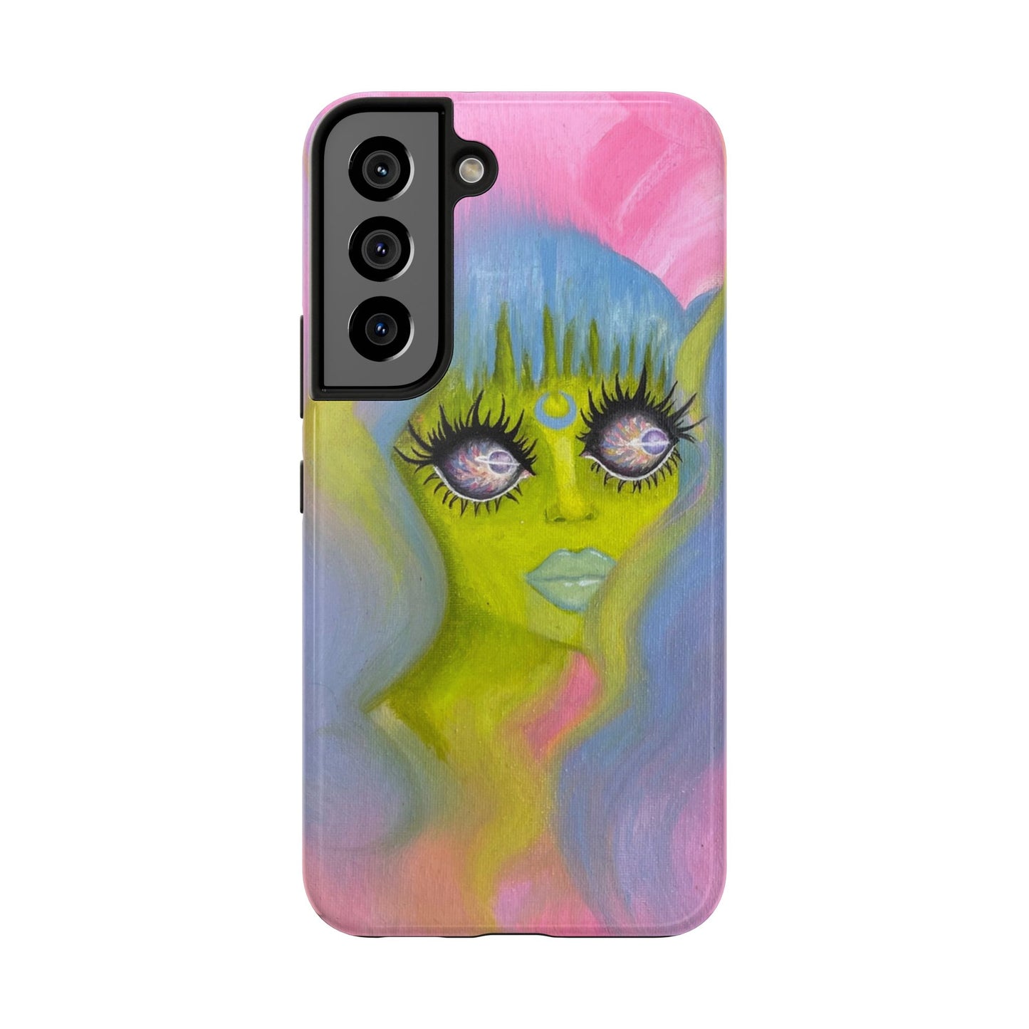 Alien Girl Tough Phone Case