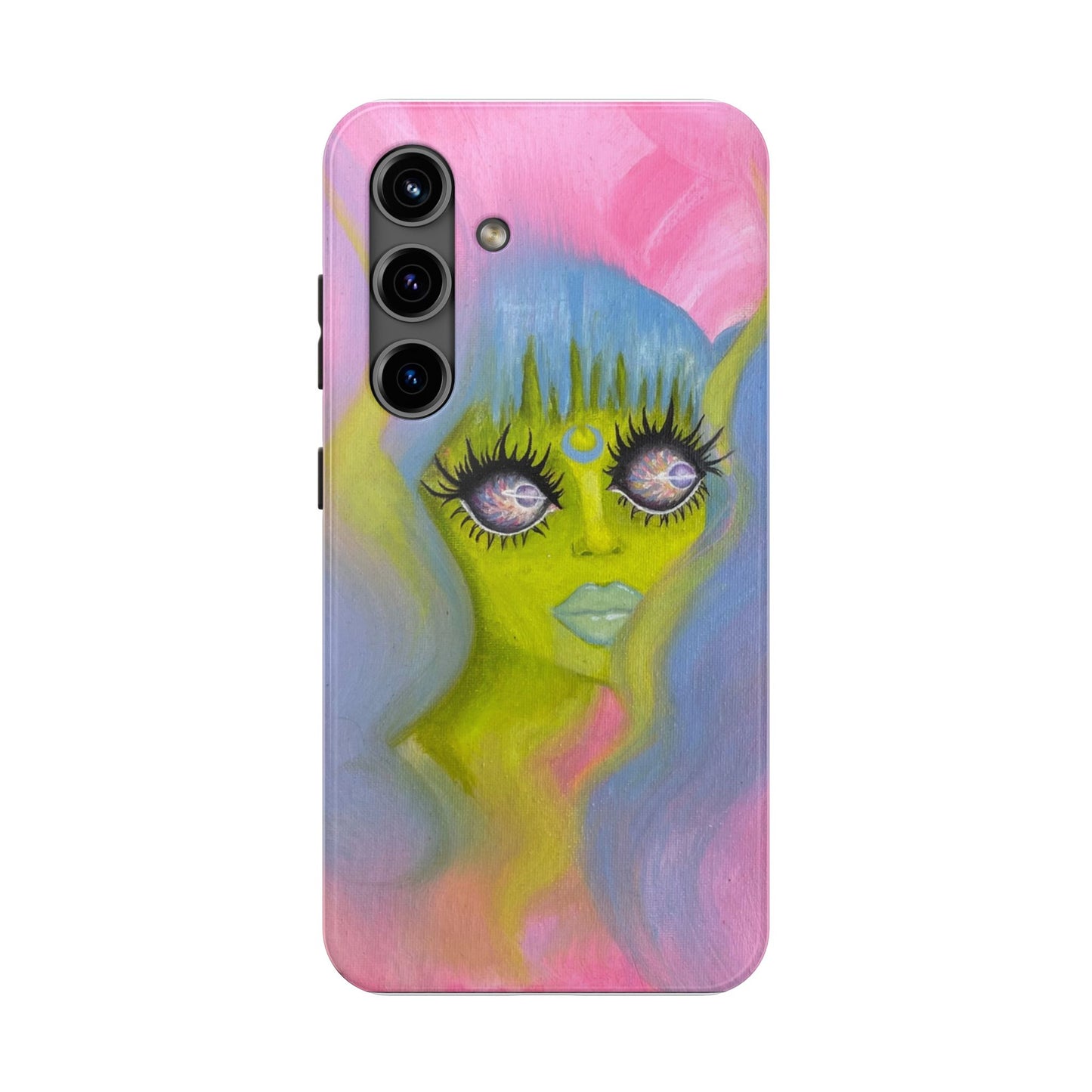 Alien Girl Tough Phone Case
