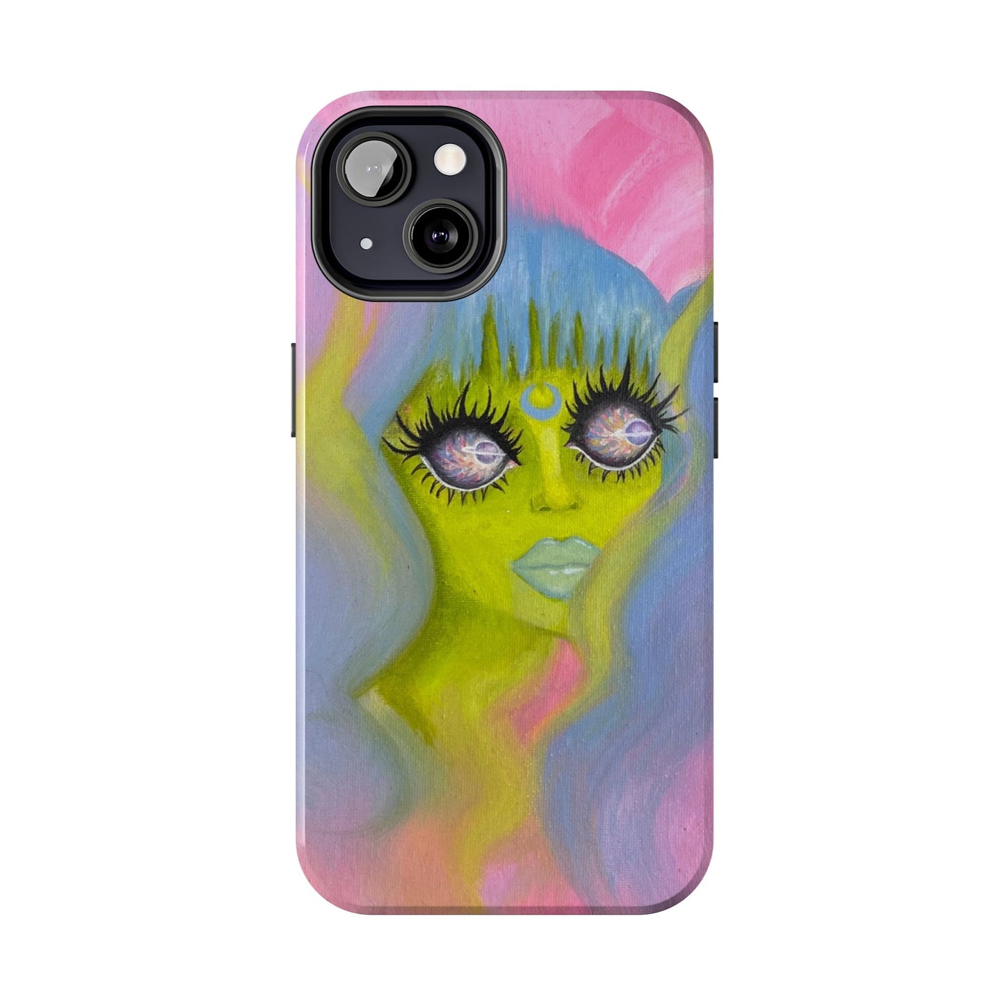 Alien Girl Tough Phone Case