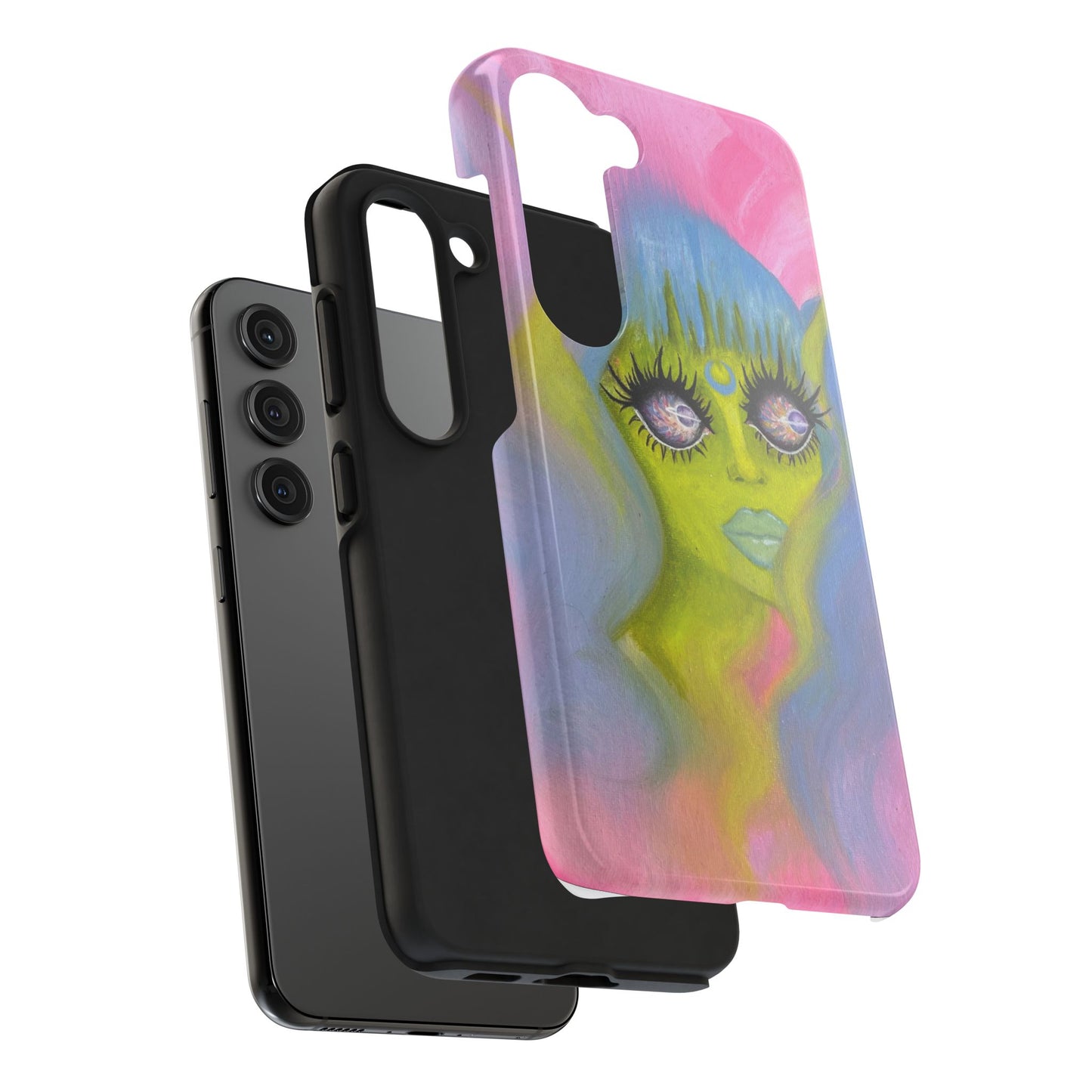 Alien Girl Tough Phone Case