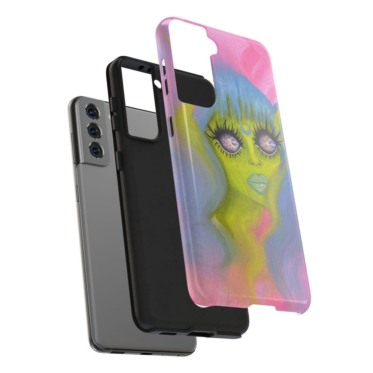 Alien Girl Tough Phone Case