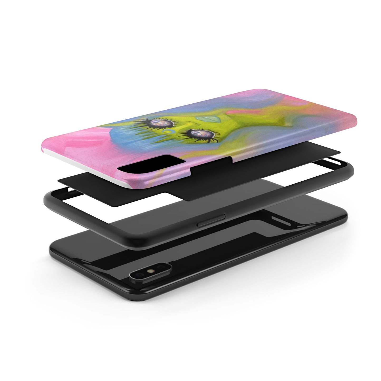 Alien Girl Tough Phone Case