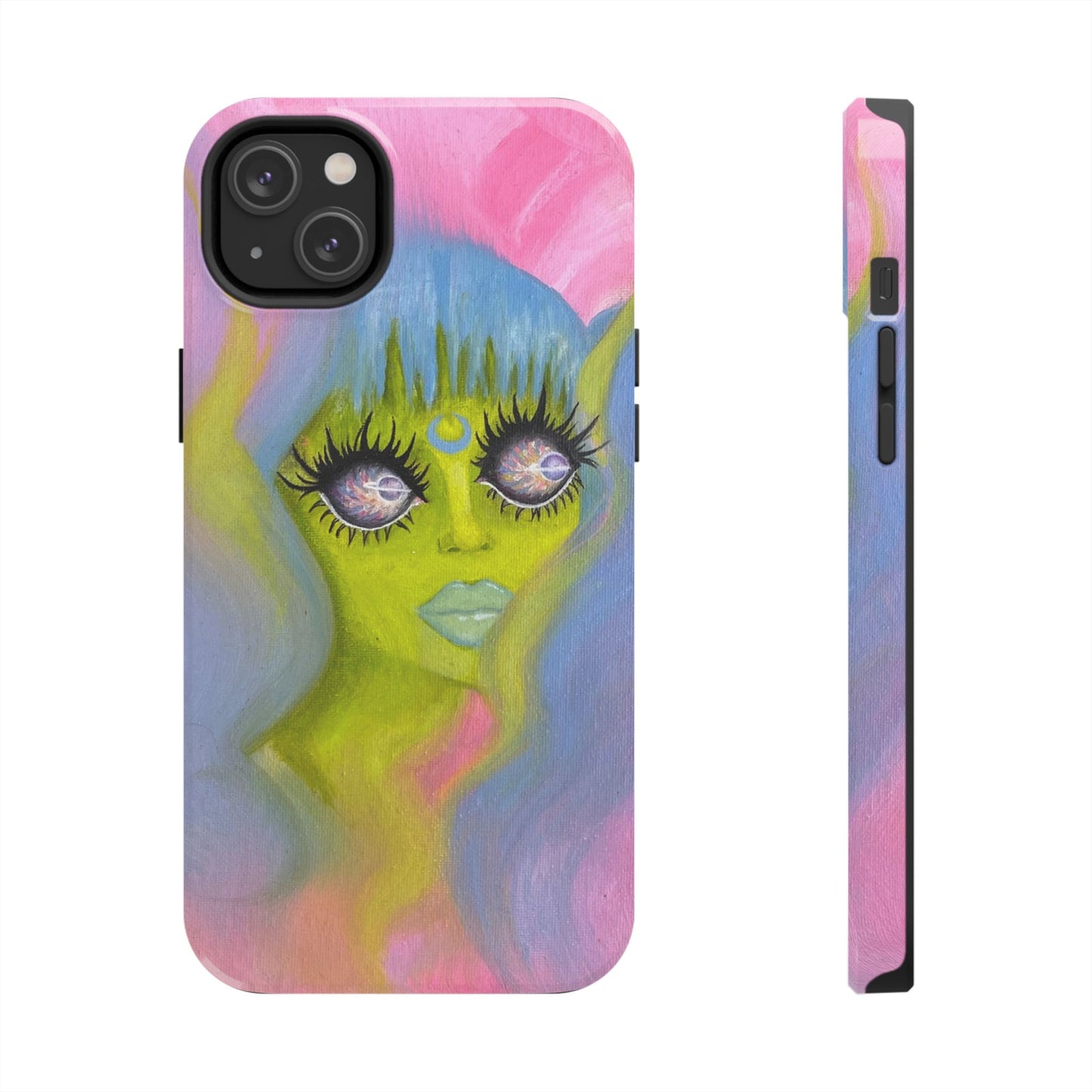 Alien Girl Tough Phone Case