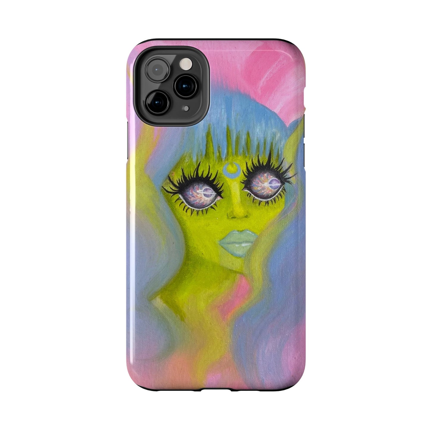 Alien Girl Tough Phone Case