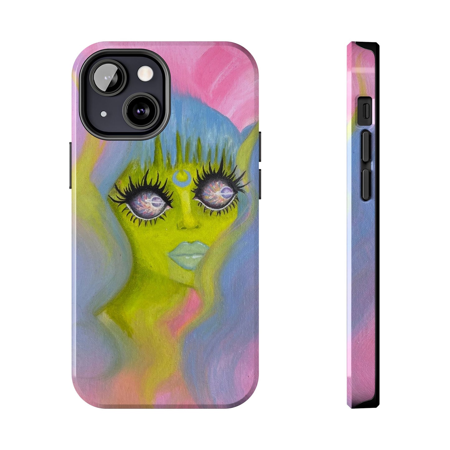 Alien Girl Tough Phone Case