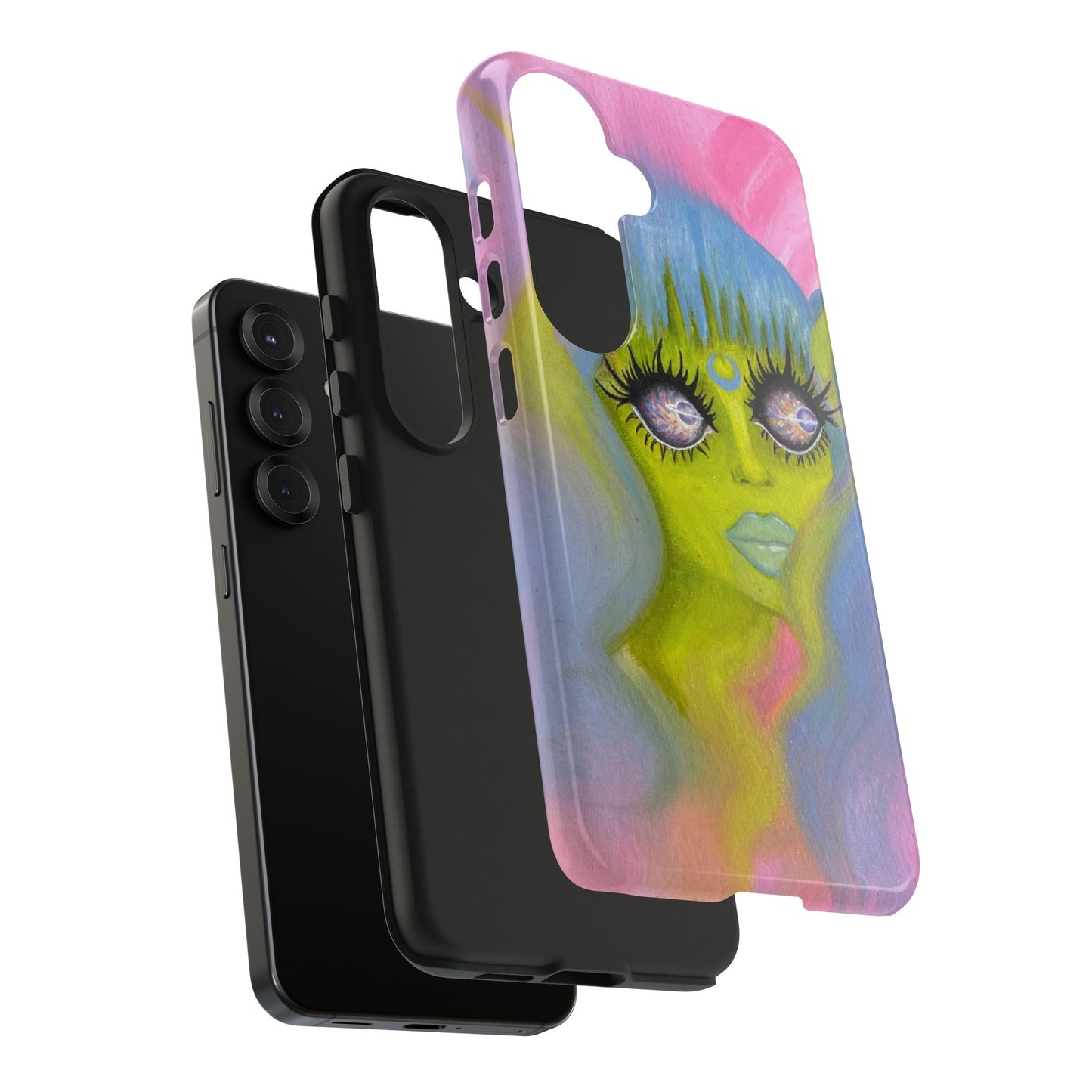 Alien Girl Tough Phone Case