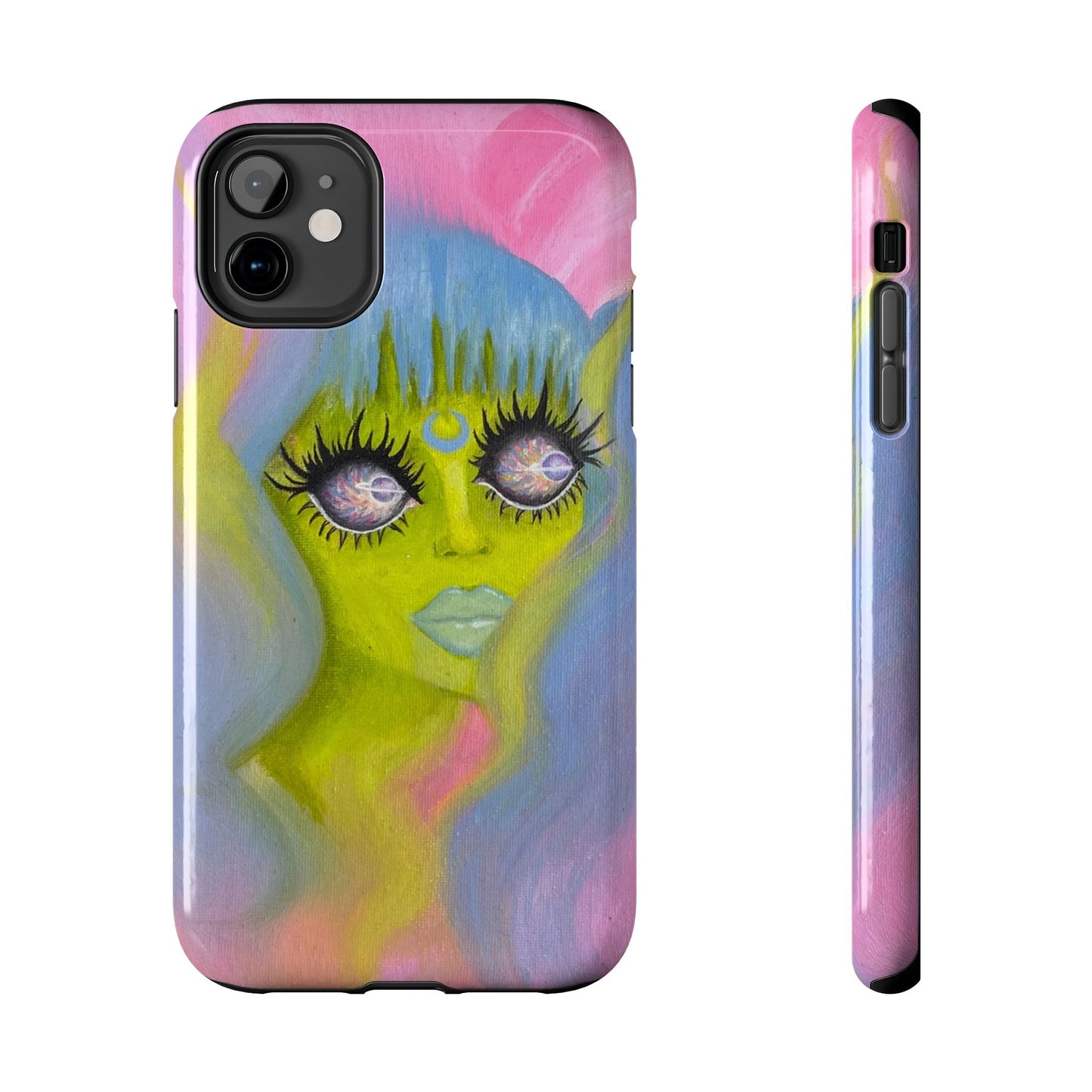 Alien Girl Tough Phone Case