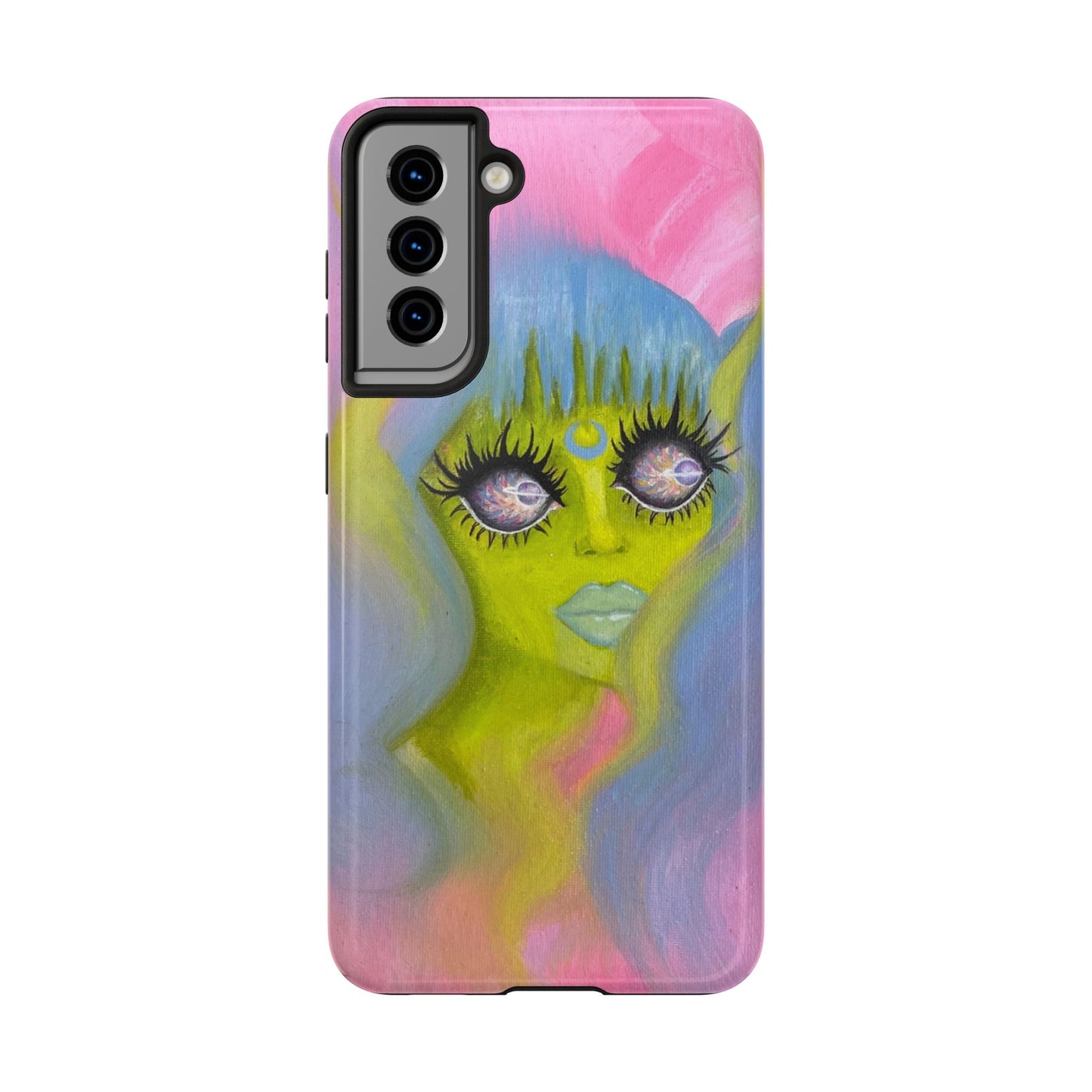 Alien Girl Tough Phone Case
