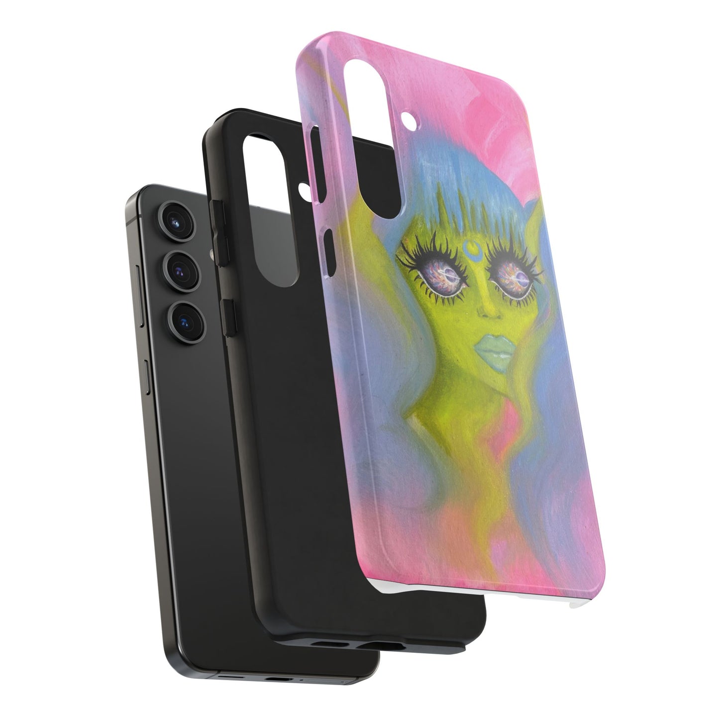 Alien Girl Tough Phone Case