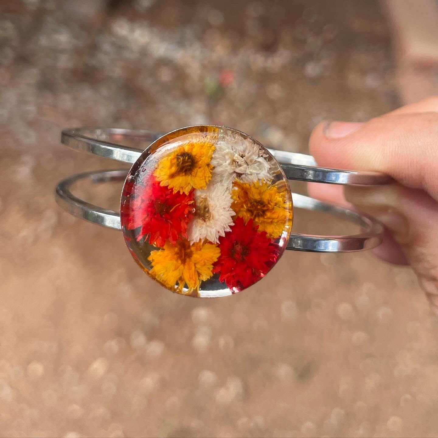 Autumn Inspired Hinge Bracelet