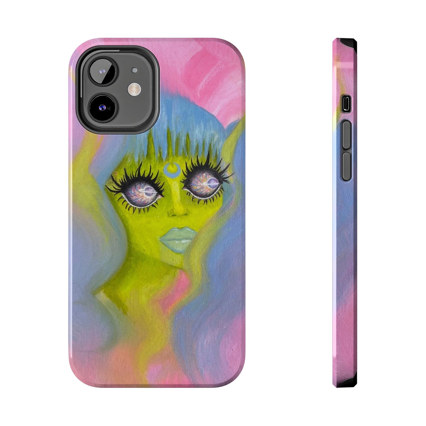 Alien Girl Tough Phone Case