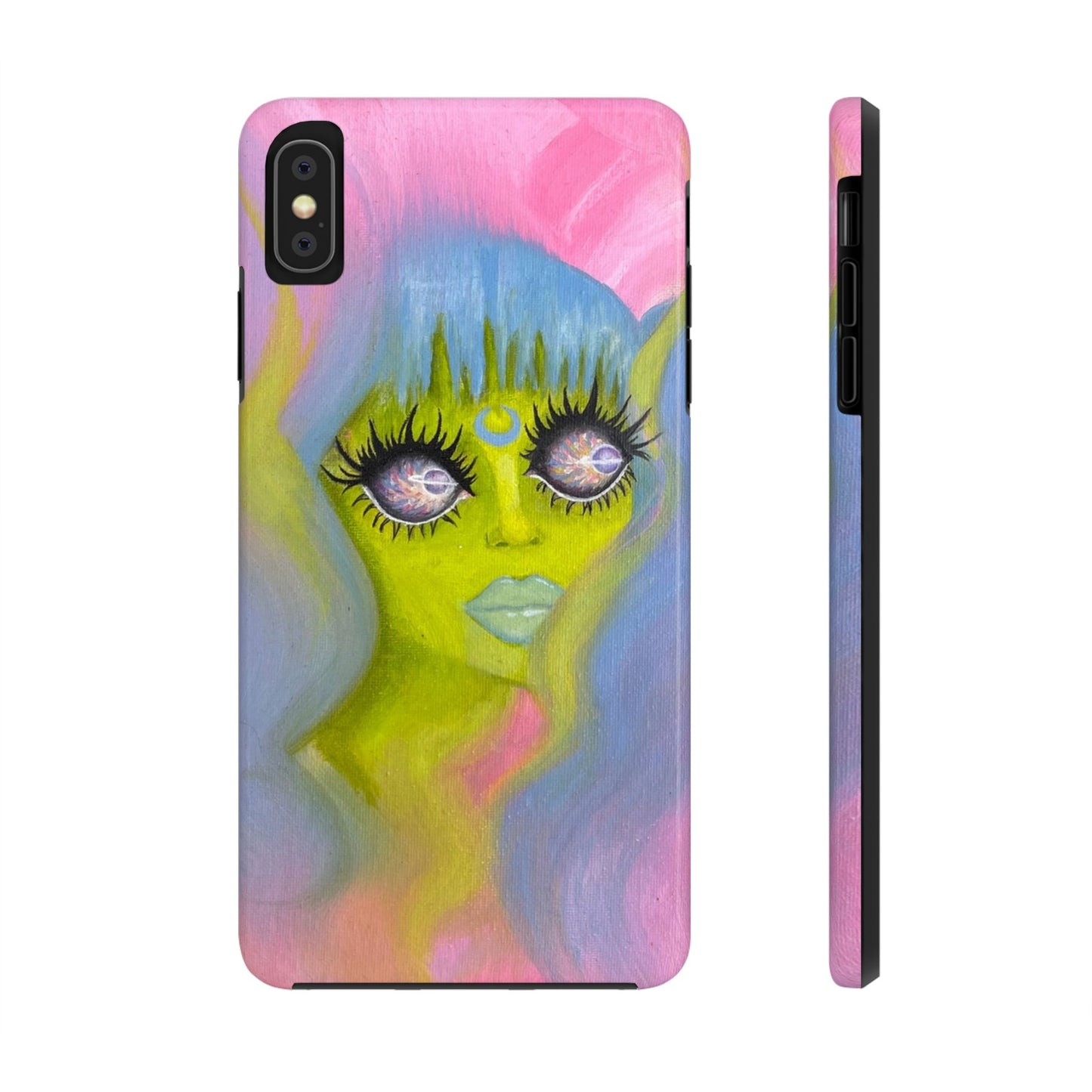 Alien Girl Tough Phone Case