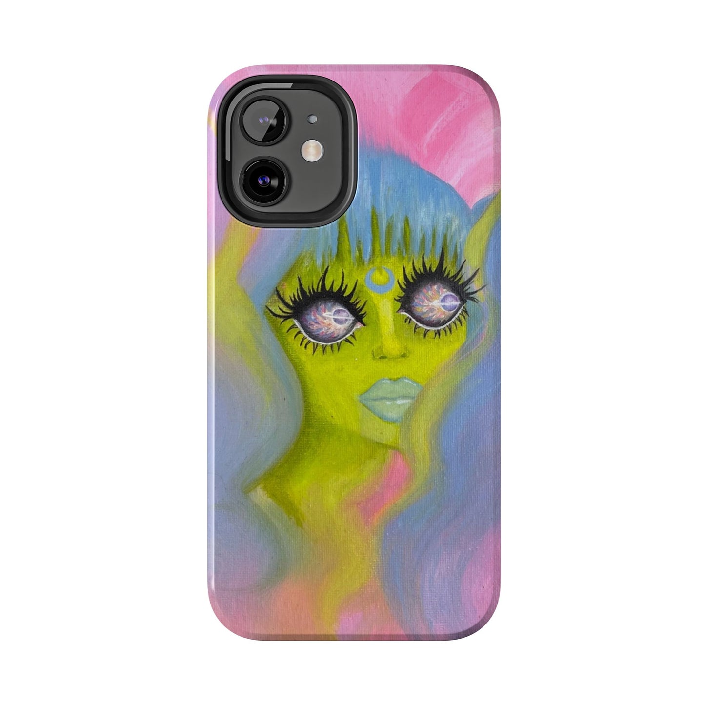 Alien Girl Tough Phone Case