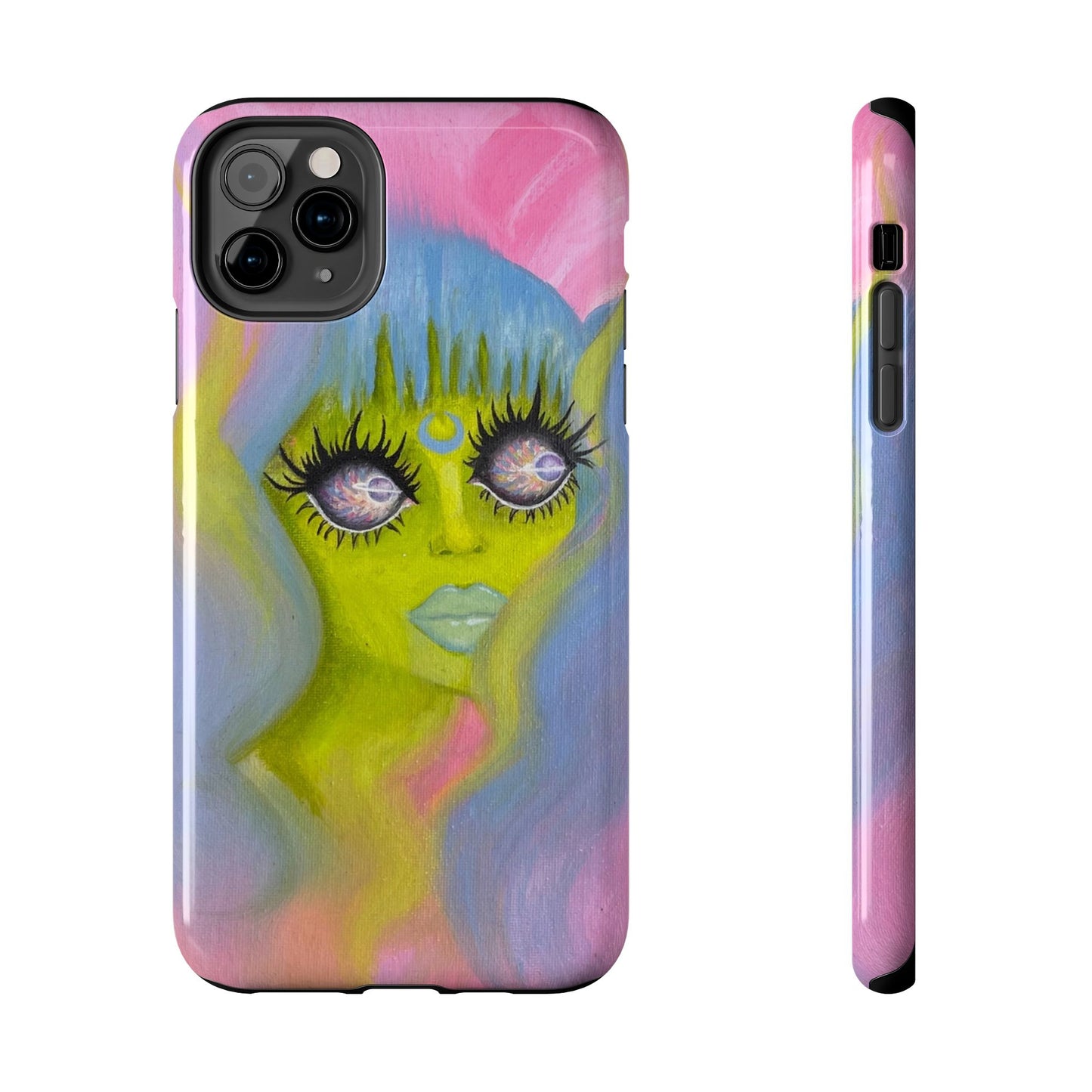 Alien Girl Tough Phone Case