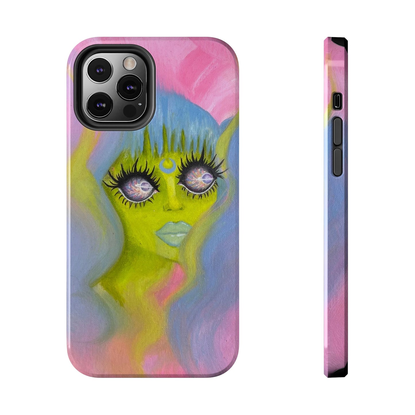 Alien Girl Tough Phone Case