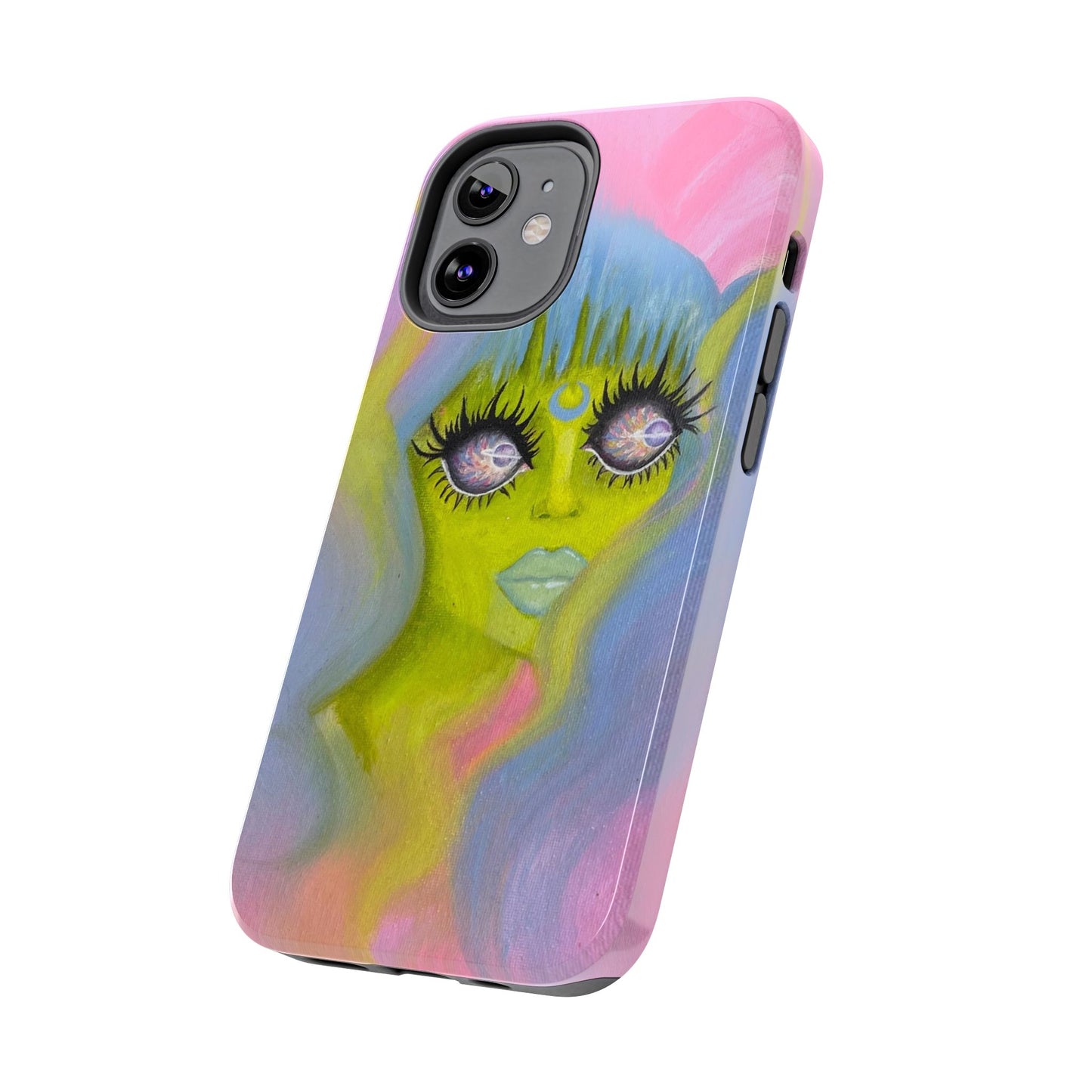 Alien Girl Tough Phone Case