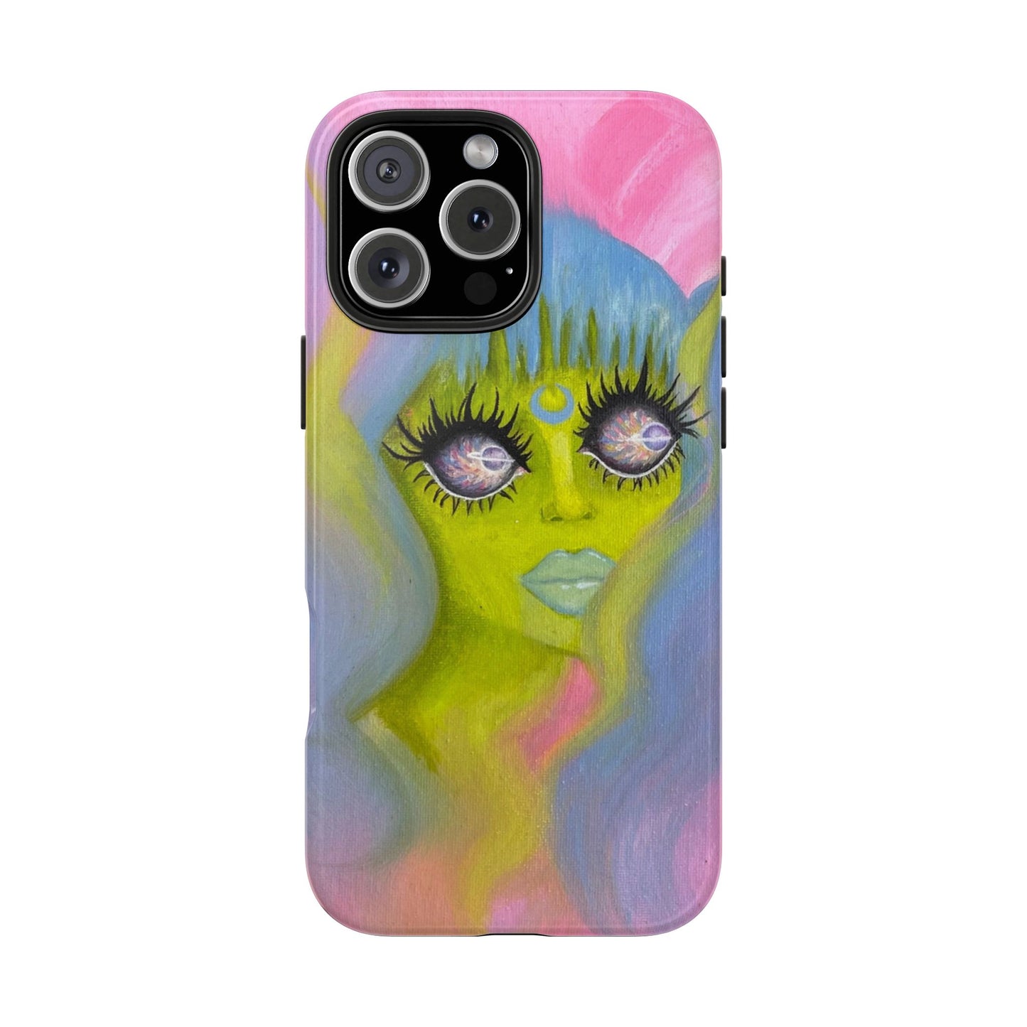 Alien Girl Tough Phone Case
